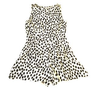 Super chic polka dot jumpsuit